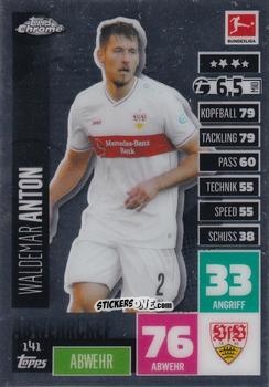 Figurina Waldemar Anton - German Bundesliga 2020-2021. Match Attax Chrome n. 141 - Topps