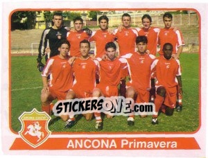 Figurina Squadra Ancona (Primavera) - Calciatori 2003-2004 - Panini