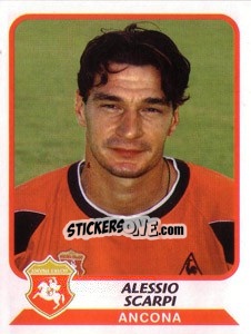 Sticker Alessio Scarpi - Calciatori 2003-2004 - Panini