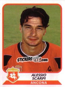 Figurina Alessio Scarpi - Calciatori 2003-2004 - Panini