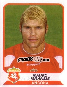 Figurina Mauro Milanese - Calciatori 2003-2004 - Panini