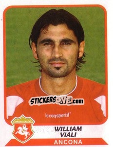 Sticker William Viali - Calciatori 2003-2004 - Panini