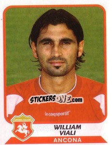 Figurina William Viali - Calciatori 2003-2004 - Panini