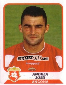 Sticker Andrea Sussi - Calciatori 2003-2004 - Panini