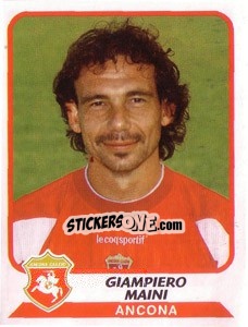 Figurina Giampiero Maini - Calciatori 2003-2004 - Panini