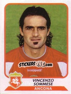 Figurina Vincenzo Sommese - Calciatori 2003-2004 - Panini