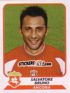 Cromo Salvatore Bruno - Calciatori 2003-2004 - Panini