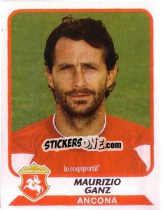 Sticker Maurizio Ganz - Calciatori 2003-2004 - Panini