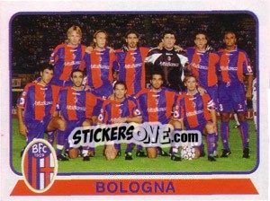 Figurina Squadra Bologna - Calciatori 2003-2004 - Panini