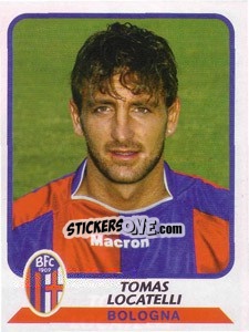 Sticker Tomas Locatelli - Calciatori 2003-2004 - Panini