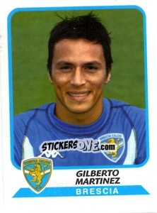 Figurina Gilberto Martinez - Calciatori 2003-2004 - Panini