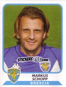 Cromo Markus Schopp - Calciatori 2003-2004 - Panini