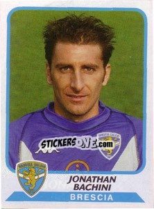 Cromo Jonathan Bachini - Calciatori 2003-2004 - Panini