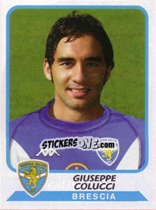 Cromo Giuseppe Colucci - Calciatori 2003-2004 - Panini