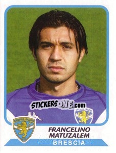 Sticker Francelino Matuzalem - Calciatori 2003-2004 - Panini