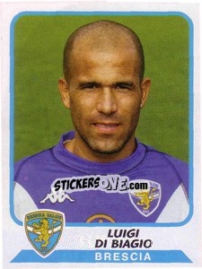 Sticker Luigi di Biagio - Calciatori 2003-2004 - Panini