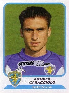 Sticker Andrea Caracciolo - Calciatori 2003-2004 - Panini