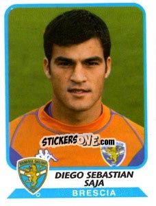 Figurina Diego Sebastian Saja - Calciatori 2003-2004 - Panini