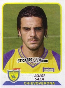 Sticker Luigi Sala - Calciatori 2003-2004 - Panini