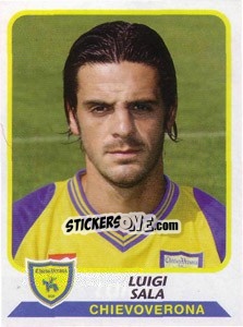 Cromo Luigi Sala - Calciatori 2003-2004 - Panini