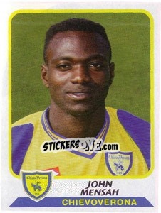 Cromo John Mensah - Calciatori 2003-2004 - Panini