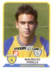 Sticker Mauricio Pinilla - Calciatori 2003-2004 - Panini