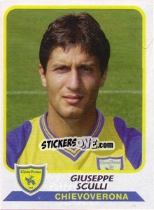 Figurina Giuseppe Sculli - Calciatori 2003-2004 - Panini