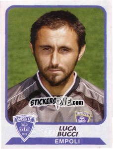 Sticker Luca Bucci - Calciatori 2003-2004 - Panini