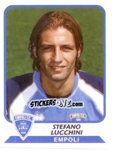 Figurina Stefano Lucchini - Calciatori 2003-2004 - Panini