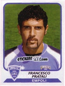 Figurina Francesco Pratali - Calciatori 2003-2004 - Panini