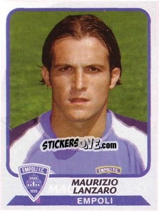 Cromo Maurizio Lanzaro - Calciatori 2003-2004 - Panini