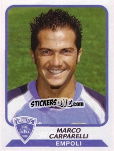 Sticker Marco Carparelli - Calciatori 2003-2004 - Panini