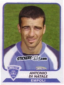 Cromo Antonio di Natale - Calciatori 2003-2004 - Panini