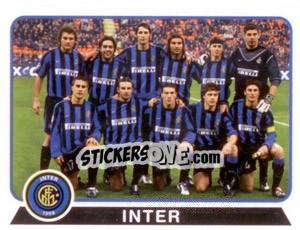 Sticker Squadra Inter