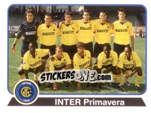 Figurina Squadra Inter (Primavera) - Calciatori 2003-2004 - Panini
