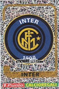 Cromo Scudetto Inter