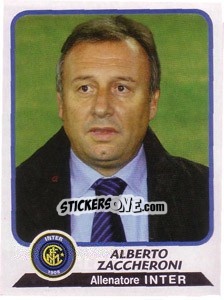 Figurina Alberto Zaccheroni (allenatore)