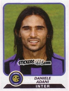 Sticker Daniele Adani - Calciatori 2003-2004 - Panini
