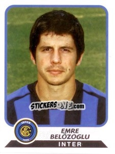 Figurina Emre Belözoglu - Calciatori 2003-2004 - Panini