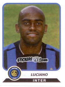 Sticker Luciano - Calciatori 2003-2004 - Panini