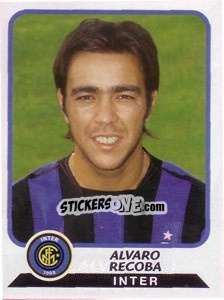 Cromo Alvaro Recoba - Calciatori 2003-2004 - Panini