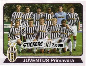 Cromo Squadra Juventus (Primavera) - Calciatori 2003-2004 - Panini