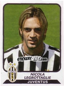 Cromo Nicola Legrottaglie - Calciatori 2003-2004 - Panini
