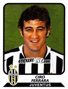 Sticker Ciro Ferrara - Calciatori 2003-2004 - Panini