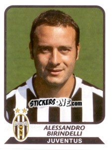 Figurina Alessandro Birindelli - Calciatori 2003-2004 - Panini