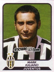 Sticker Mark Iuliano - Calciatori 2003-2004 - Panini