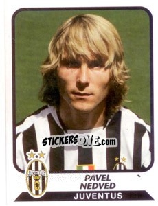 Figurina Pavel Nedved - Calciatori 2003-2004 - Panini