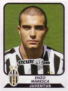 Sticker Enzo Maresca - Calciatori 2003-2004 - Panini