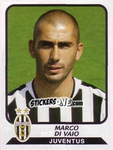 Sticker Marco di Vaio - Calciatori 2003-2004 - Panini