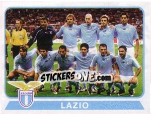 Figurina Squadra Lazio